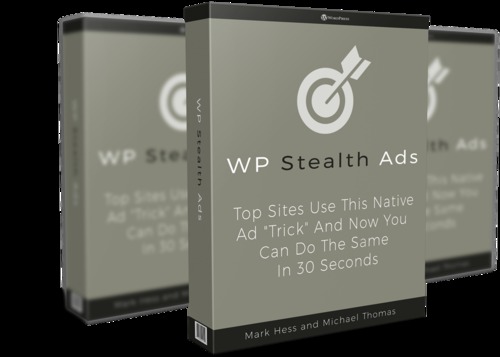 Product picture Stealth Marketing Word Press Plugin-Displays  custom welcome